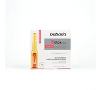 Babaria - Ampollas Botox Effect Total Lift, Rejuvenece y Suaviza las Líneas de Expresión, con Tripéptido Botox-Like y Emolientes, 100% Vegano - 5 x 2 ml