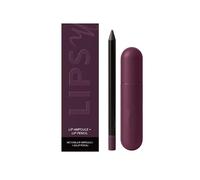 Ampollas labiales de color intenso con delineador a juego,ampolla labial amplificadora + lápiz labial,textura cremosa y difuminable,hidratante y suave,de larga duración y que no pierde color (#6)