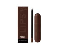 Ampollas labiales de color intenso con delineador a juego,ampolla labial amplificadora + lápiz labial,textura cremosa y difuminable,hidratante y suave,de larga duración y que no pierde color (#4)