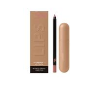 Ampollas labiales de color intenso con delineador a juego,ampolla labial amplificadora + lápiz labial,textura cremosa y difuminable,hidratante y suave,de larga duración y que no pierde color (#5)