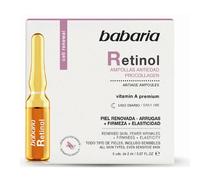 Babaria - Ampollas Con Retinol Puro Para La Cara | Crema Con Retinol 5 Uds De 2ml | Ampollas Faciales Con Mas Luminosidad E Hidratación | Uso Diario De Día Y De Noche Todo Tipo De Pieles