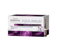 Ampollas Sérum para el Rostro Multivitamínico - con Vitaminas A, C, E y Ácido Lipoico - Booster Iluminador para Piel Apagada y Madura - 20 x 2 ml - Gerovital H3 Equilibrium