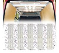 Ampper 12V 300 LEDs Interior Luces Van, LED Luces de techo para Van RV Barcos Caravanas Remolques y Más (100 Módulos, Blanco)