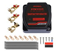 Ampper 24V 100Amp Dual Battery Isolator, Voltage Sensitive Relay (VSR) Smart Battery Isolator for Car and More (with Battery Terminals, NO Cable)