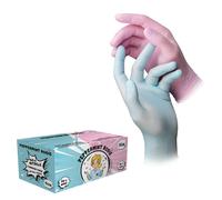 AMPri Guantes de nitrilo Style Peppermint Rosie S