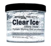 Ampro Pro Styl Clear Ice Protein Gel 32oz by Atlas Ethnic