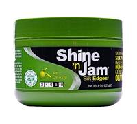 Ampro Shine 'N Jam - Bordes de seda con aceite de oliva, tamaño de salón de belleza, 227 g