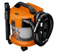 AMPShare 18V Aspirador en seco y húmedo de batería ABS 18-10 AS (18 V, Sin batería, Volumen de recipiente: 10 l)
