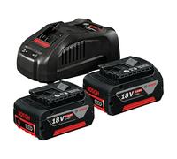 AMPShare 18V Batería y cargador (18 V, 2 baterías, 5 Ah)