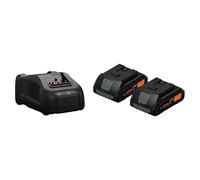 AMPShare 18V Batería y cargador ProCore AS (18 V, 2 baterías, 4 Ah)