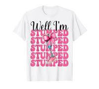 Amputación de pierna Amputación Prótesis Pierna Chica Bueno Estoy perplejo Camiseta