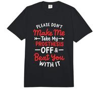 Amputación Discapacidad Concientización Prótesis Amputados Chistes Comfort Colors Adult Heavyweight T-Shirt