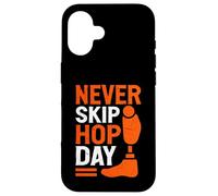 Amputado del Día de Never Skip Hop Carcasa para iPhone 16