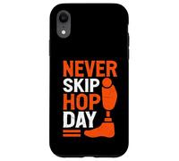 Amputado del Día de Never Skip Hop Carcasa para iPhone XR