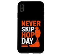 Amputado del Día de Never Skip Hop Carcasa para iPhone XS MAX