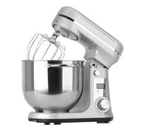AMRTTWY Batidora de pie, Batidora De Pie para Alimentos Cocina, Licuadora, Motor Silencioso, Batidor Huevos para Crema, Amasadora Masa, 6 Velocidades, 1200 W, L, CC(Gray)