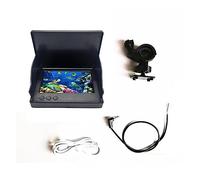 AMRTTWY Cámara Submarina, Monitor Buscador De Peces 4,3/5,0 Pulgadas, Compatible con Cámara Pesca, Pantalla Visual Subacuática, Dispositivo Visión Nocturna Oscura A Prueba D(5 Inch Monitor)