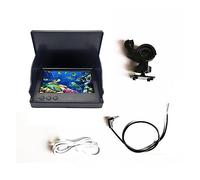 AMRTTWY Cámara Submarina, Monitor Buscador De Peces 4,3/5,0 Pulgadas, Compatible con Cámara Pesca, Pantalla Visual Subacuática, Dispositivo Visión Nocturna Oscura A Prueba D(4.3 Inch Monitor)