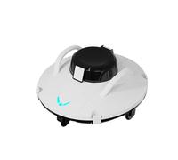 AMRTTWY Limpiador de Piscinas, Robot Aspirador inalámbrico para Piscina, Limpiador robótico eléctrico Recargable de 5000mAh para Piscinas, automático e inalámbrico