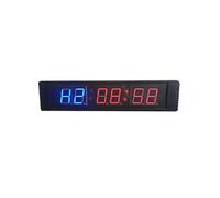 AMRTTWY Minutero, 2pcs Countdown, Led Wall Clock Timer Large Room Sports Digital Gym Boxing Swimming Training