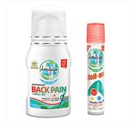 AMRUTANJAN Kit de terapia de rodillo de cabeza y cuerpo