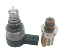 Amrxuts 057130764H & 03L906054A Tubo Distribuidor de Combustible Válvula Reguladora de Presión y Sensor Compatible con AU-DI A3 A4 A5 A6 A8 Q3 Q5 Q7 TT Compatible con BEETLE Go-lf Jetta Pas-sat Touran