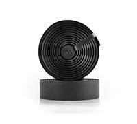 AMS Cinta Manillar Bicicleta Carretera Negra - Tessel 2.5 mm Gel Grip | Absorción de Vibraciones con Gel y Gran Agarre Antideslizante - Ideal para Carretera, Gravel y Largas Rutas