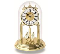 AMS Reloj Anual con Mecanismo de Cuarzo y Campana de Cristal 1202