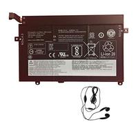 Amsahr 01AV411-03 - Batería de reemplazo para Lenovo 01AV411, ThinkPad E470 (20H1A02YCD), E470 (20H1001QCD) (Incluye Auricular estéreo) Color Gris