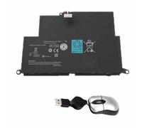 Amsahr 42T4932-05 - Batería de reemplazo para Lenovo 42T4932, 42T4933, 42T4934, 42T4935, 42T4976, 42T4984 (Incluye Mini ratón óptico) Color Gris