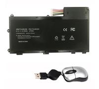 Amsahr 45N1115-05 - Batería de reemplazo para Lenovo 45N1115, T430u (Incluye Mini ratón óptico) Color Gris