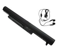 Amsahr BATTV00L6-03 - Batería de reemplazo para BenQ BATTV00L6, Joybook Lite U102-M10, U107-WC01 (Incluye Auricular estéreo) Color Gris