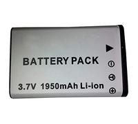 Amsahr Grade A de Celdas de batería (1050 mAh, 3.7 V) para Casio Exilim Gris