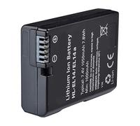 Amsahr Grade A de Celdas de batería (1200 mAh, 3.7 V) para Nikon Gris