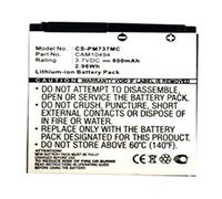 Amsahr Grade A de Celdas de batería (1400 mAh, 7.4 V) para Pentax Gris