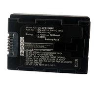 Amsahr Grade A de Celdas de batería (2670 mAh, 3.6 V) para JVC Gris