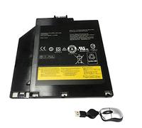Amsahr L17L2PB6-05 - Batería de reemplazo para Lenovo L17L2PB6, V330-15, 2ICP6/55/90 Series (Incluye Mini ratón óptico) Color Gris