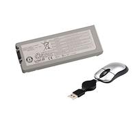 Amsahr PANCFVZSU80U-05 - Batería de reemplazo para DELL GFKG3, Venue 10 Pro 50560, 0VN25R, VN25R, WH96V (Incluye Mini ratón óptico) Color Gris