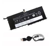 Amsahr SB10F46467-05 - Batería de reemplazo para Lenovo SB10F46467, 00HW029, 01AV409 (Incluye Mini ratón óptico) Color Gris
