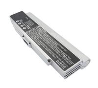 Amsahr VGN-C140G/B-02 - Batería de reemplazo para Sony VGN-C140G/B, VGN-C190P/H, VGN-C1S/P, VGN-C21GHW, VGN-C25T/W, Color Gris