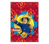 amscan 11012081 Cbeebies bombero Sam Fire Man Party Loot Bolsas, 8 unidades