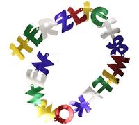 Amscan 1720 - Cadena fiesta bienvenida, papel, 200 x 11 cm, guirnalda, decoración colgante