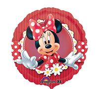 Amscan Globo de aluminio estándar Minnie Mouse 2481301, aprox. 43 cm, para cumpleaños