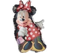 Amscan Globo de aluminio Super Shape Minnie 2637401 – 48 x 81 cm – Helio, Cumpleaños, Decoración