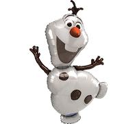 Amscan 2831601 - Super Shape Frozen Olaf, tamaño aprox. 58 x 104 cm, globo de helio, cumpleaños, decoración