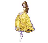 Amscan 2847301 - Globo Super Shape Belle, tamaño 60 x 99 cm, globo de helio, cumpleaños, decoración