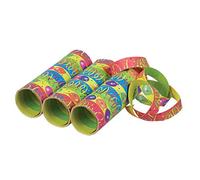 amscan 350229 - Juego de 3 serpentinos Balloon Party (14 mm x 4 m)