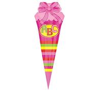 Amscan 3583301 Super Shape - Globo escolar (25 x 76 cm, volumen 40 L), color rosa