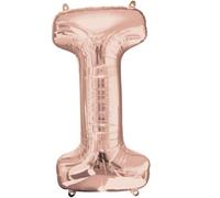 Amscan 3657201 - Letra "I", color oro rosa , color/modelo surtido