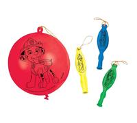 Amscan 3901455 - Lote de 4 globos de perforación, diseño de la Patrulla Canina